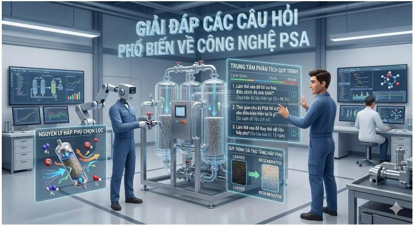 Giải đáp các câu hỏi phổ biến về công nghệ PSA.