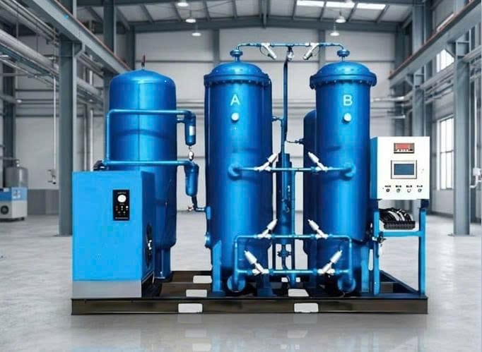 Công nghệ tách khí nitrogen PSA ứng dụng trong sản xuất công nghiệp.